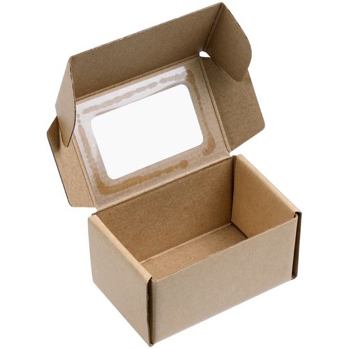 Коробка с окошком Knick Knack, крафт Коробка с окошком Knick Knack, крафт