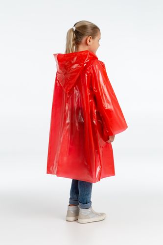 Дождевик-плащ детский BrightWay Kids, красный Дождевик-плащ детский BrightWay Kids, красный