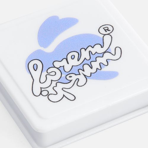 Брелок с рулеткой Square, ver.2, белый