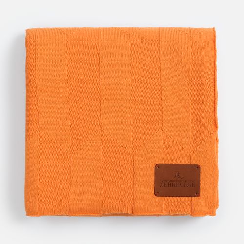 Плед Rombus, оранжевый (апельсин)