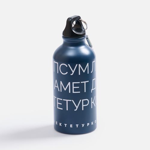 Бутылка для воды Funrun 400, темно-синяя