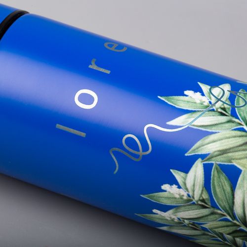 Термобутылка Metropolis, синяя