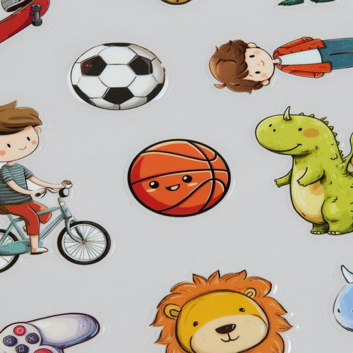 Наклейки UV-DTF Sticker Pack на заказ, S Наклейки UV-DTF Sticker Pack на заказ, S