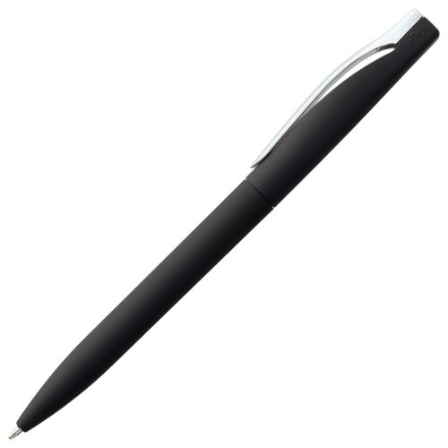 Ручка шариковая Pin Soft Touch, черная Ручка шариковая Pin Soft Touch, черная