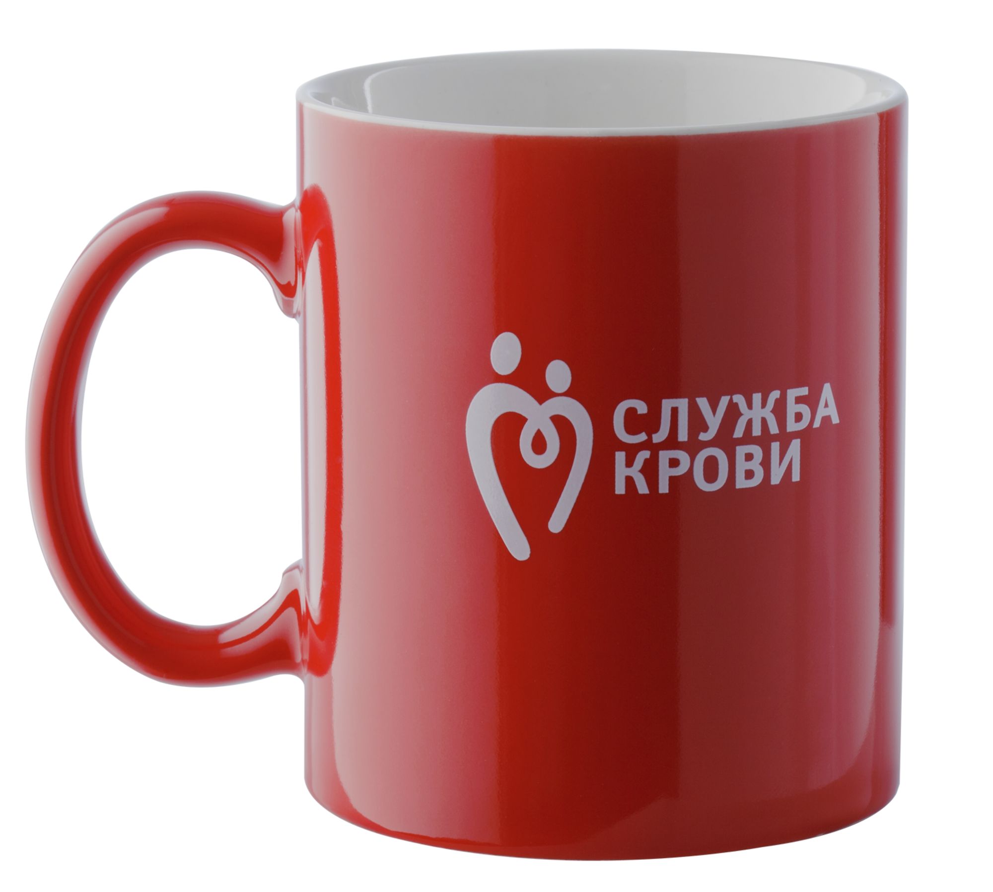 Кружка Promo, красная