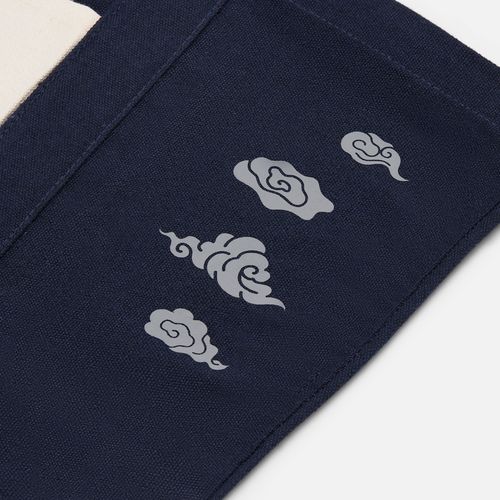 Шопер Shophop, синий с неокрашенным