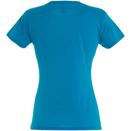 Футболка женская Miss 150, ярко-бирюзовая Футболка женская Miss 150, ярко-бирюзовая