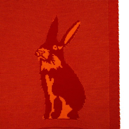 Плед Stereo Bunny, красный Плед Stereo Bunny, красный