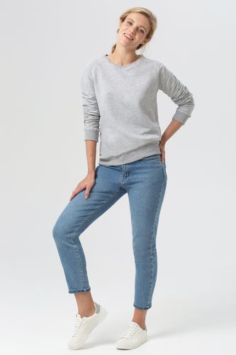 Свитшот женский Kulonga Sweat, серый меланж Свитшот женский Kulonga Sweat, серый меланж