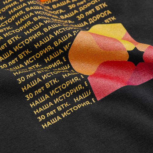 Футболка оверсайз Vozduh 2.0, черная