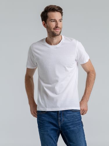 Футболка мужская T-bolka 140 Fit, белая Футболка мужская T-bolka 140 Fit, белая