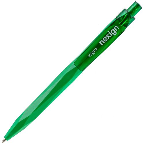 Ручка шариковая Prodir QS20 PMT-T, зеленая