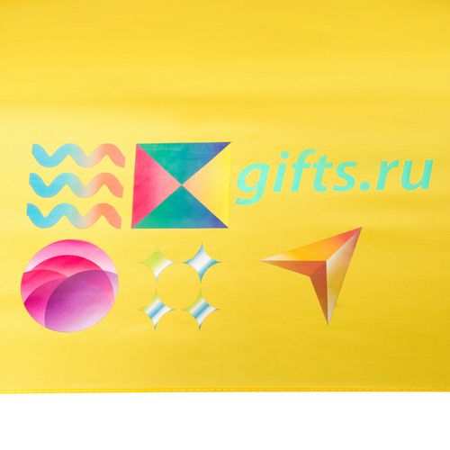 Зонт-трость Unit Promo, желтый