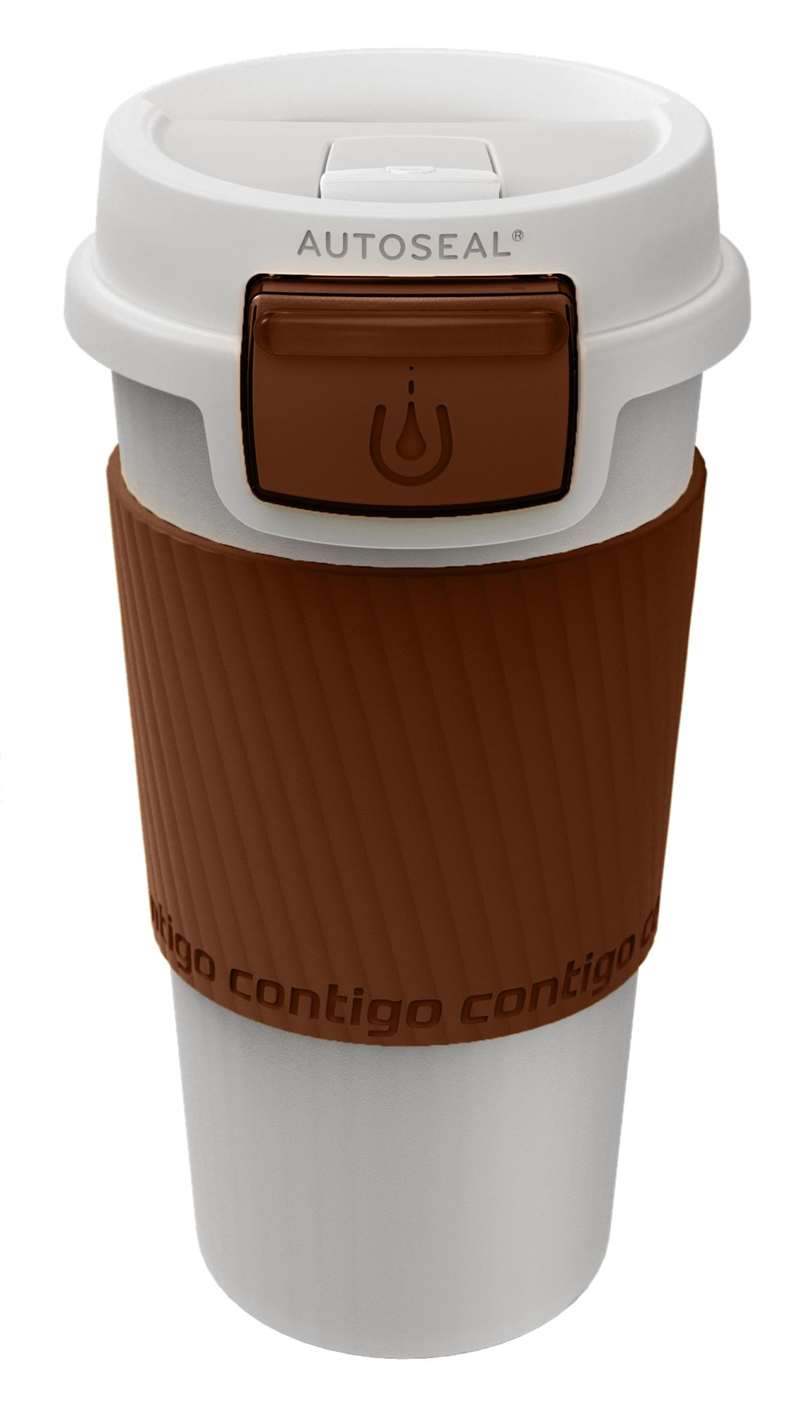 Термостакан Morgan Coffee, двухслойный, герметичный, кремовый с коричневым Термостакан Morgan Coffee, двухслойный, герметичный, кремовый с коричневым