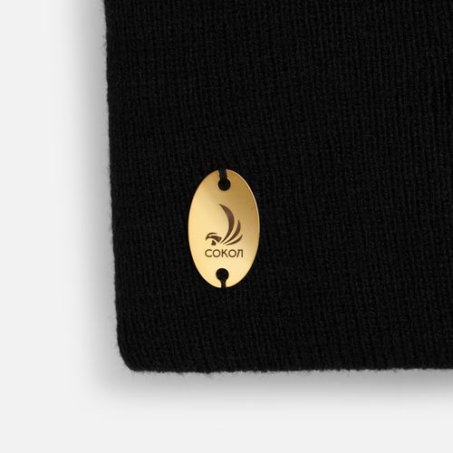 Шильдик металлический Alfa Oval, золотистый