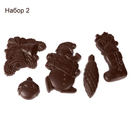 Набор фигурного шоколада Choco New Year на заказ Набор фигурного шоколада Choco New Year на заказ