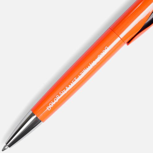 Ручка шариковая Nave Color, оранжевая