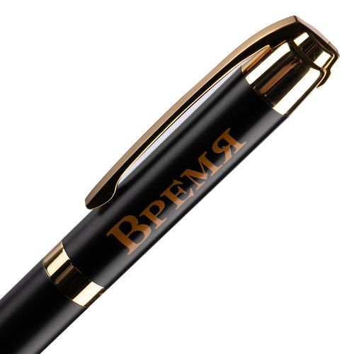 Ручка шариковая Razzo Gold, черная
