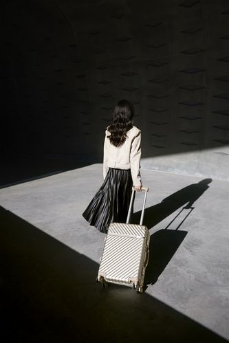 Чемодан Aluminum Frame PC Luggage V1, золотистый Чемодан Aluminum Frame PC Luggage V1, золотистый