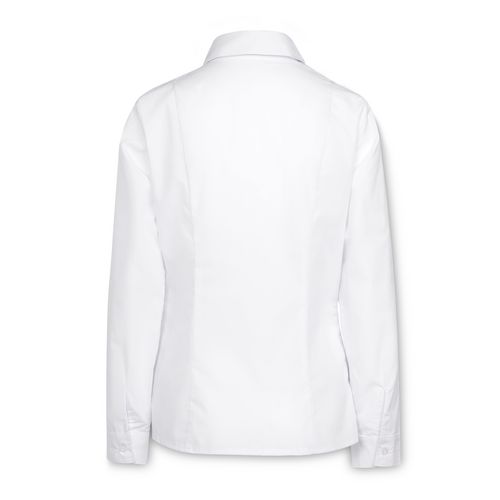 Рубашка женская с длинным рукавом Collar, белая Рубашка женская с длинным рукавом Collar, белая