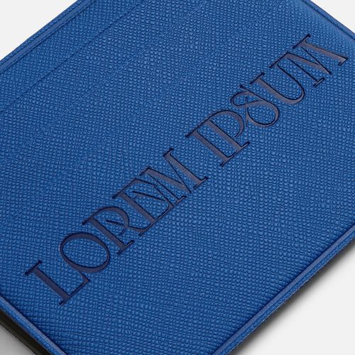 Чехол для карточек Devon, ярко-синий