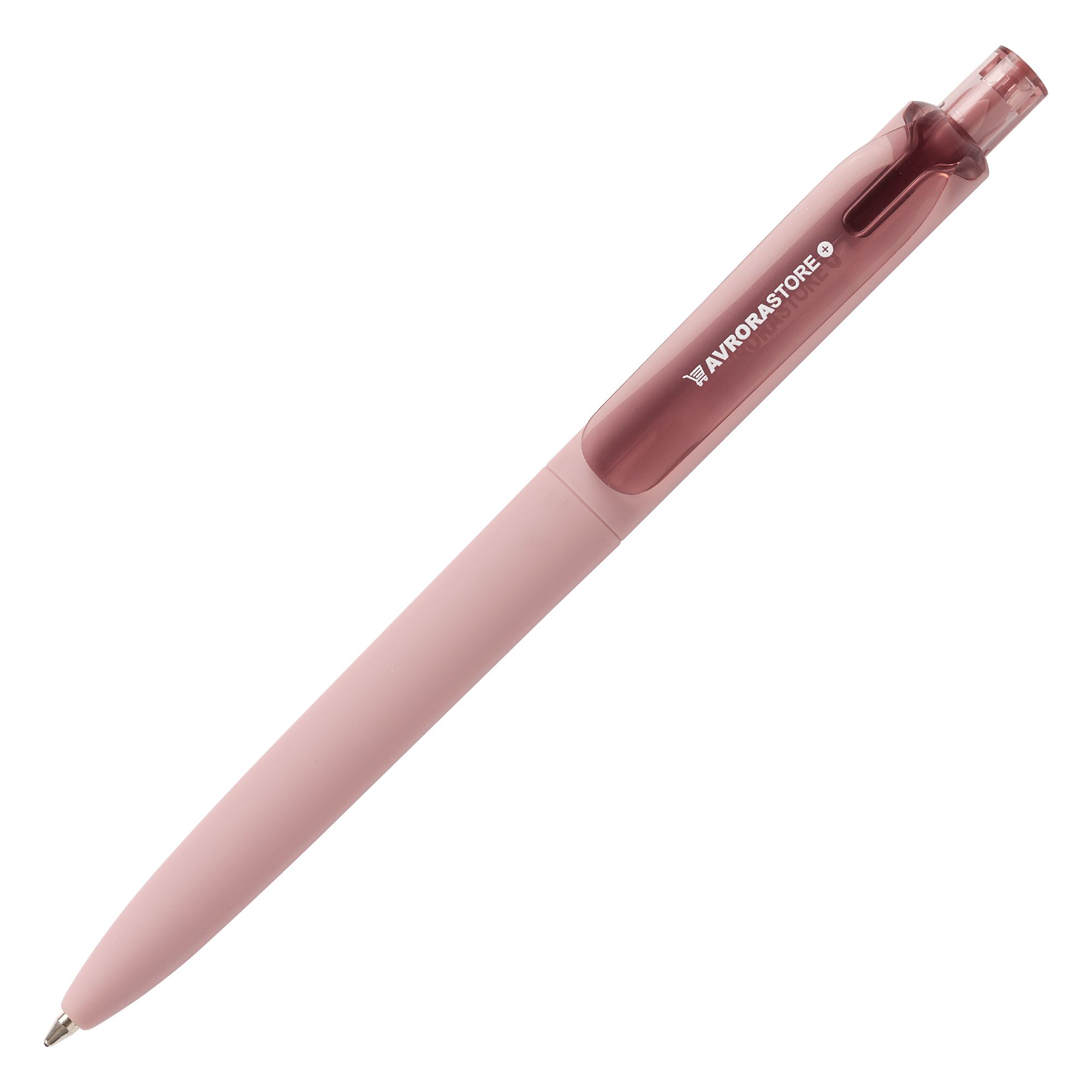 Ручка шариковая Prodir DS8 PRR-T Soft Touch, розовая