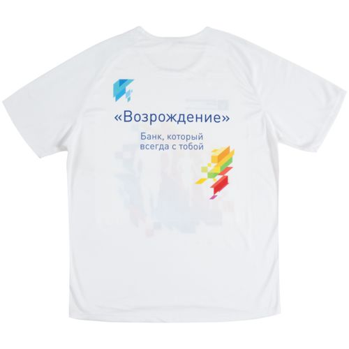 Футболка унисекс Sporty 140, белая