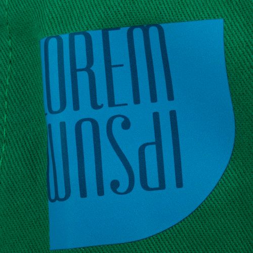 Бейсболка Apollo, ярко-зеленая