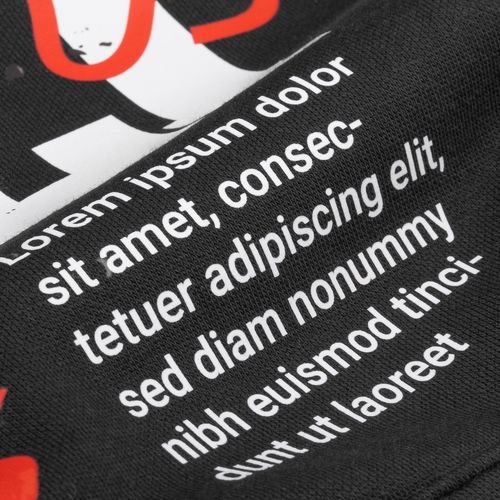 Толстовка унисекс Stellar, черная