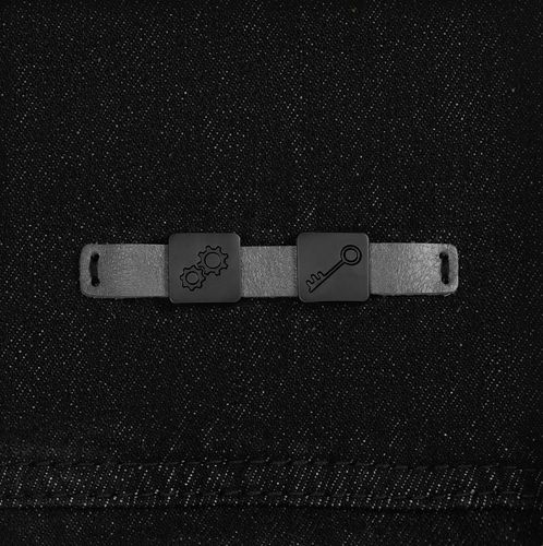 Шильдик на резинку Band, ключ Шильдик на резинку Band, ключ