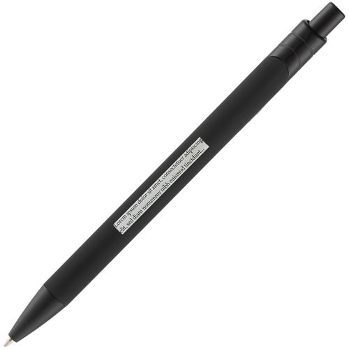 Ручка шариковая Undertone Black Soft Touch, черная