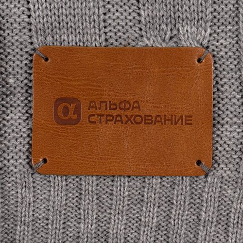Плед Trenza, серый