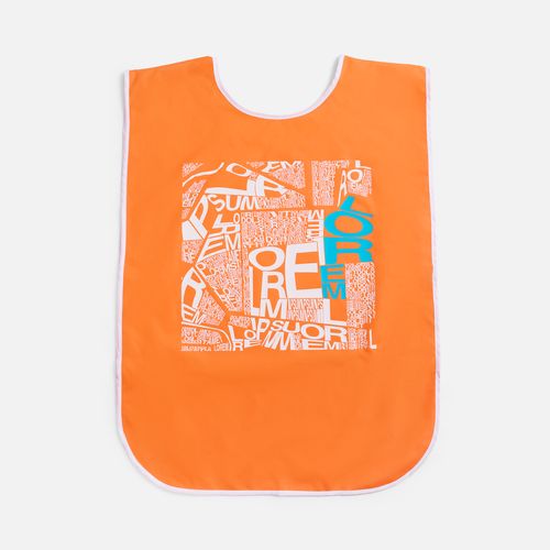 Манишка Member, оранжевая с белым