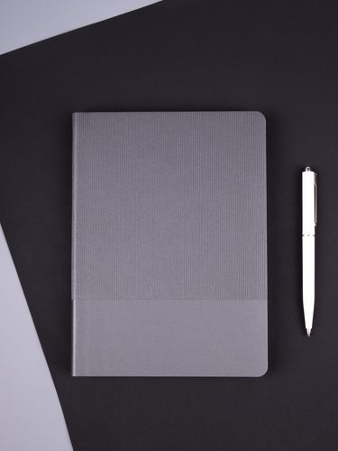 Ежедневник Vale, недатированный, серый Ежедневник Vale, недатированный, серый