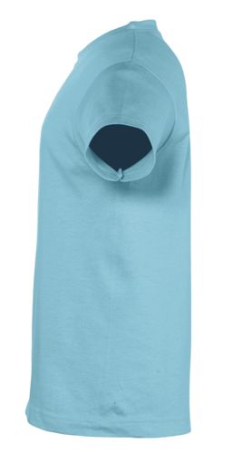 Футболка детская Regent Kids 150, бирюзовая Футболка детская Regent Kids 150, бирюзовая