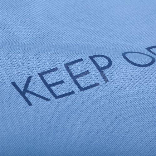 Футболка оверсайз унисекс с капюшоном Neofit, синяя