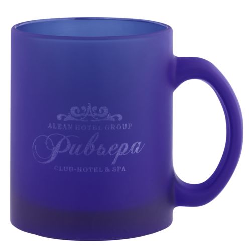 Кружка Foggy матовая, синяя