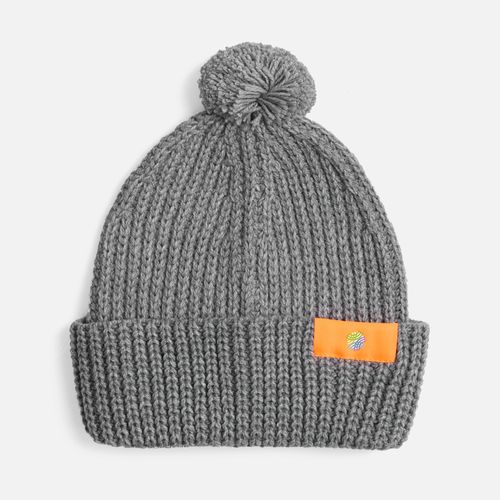 Лейбл тканевый Epsilon, L, оранжевый неон