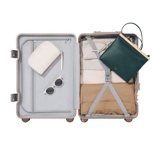 Чемодан Aluminum Frame PC Luggage V1, золотистый Чемодан Aluminum Frame PC Luggage V1, золотистый