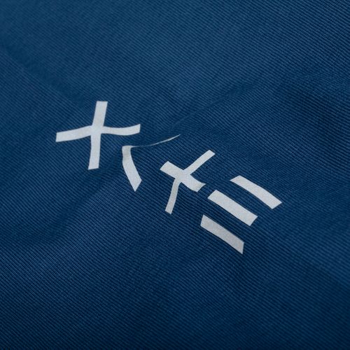 Футболка оверсайз унисекс Vozduh, темно-синяя