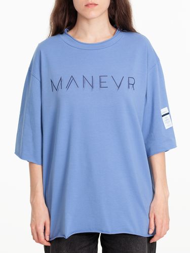 Футболка оверсайз Vozduh 2.0, синяя