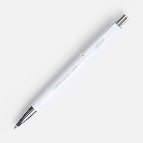 Ручка шариковая Dominanta Color, белая