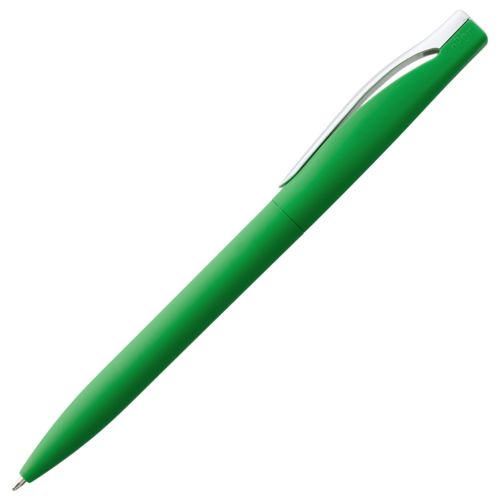 Ручка шариковая Pin Soft Touch, зеленая Ручка шариковая Pin Soft Touch, зеленая
