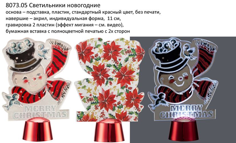 Светильники новогодние Светильники новогодние