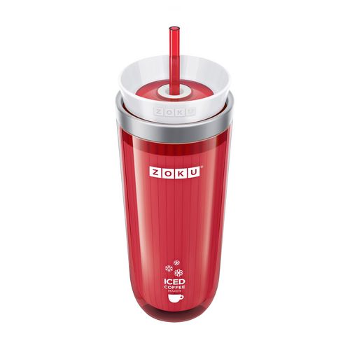 Стакан для охлаждения напитков Iced Coffee Maker, красный Стакан для охлаждения напитков Iced Coffee Maker, красный