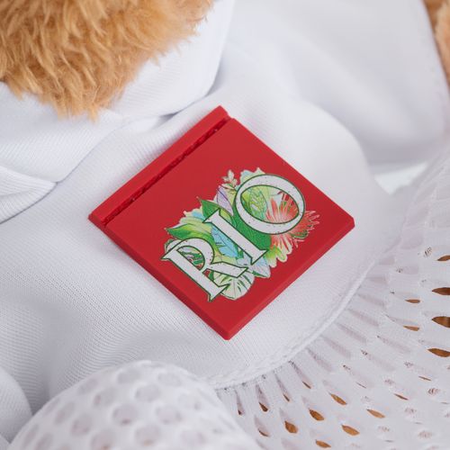 Лейбл из ПВХ Kare, красный