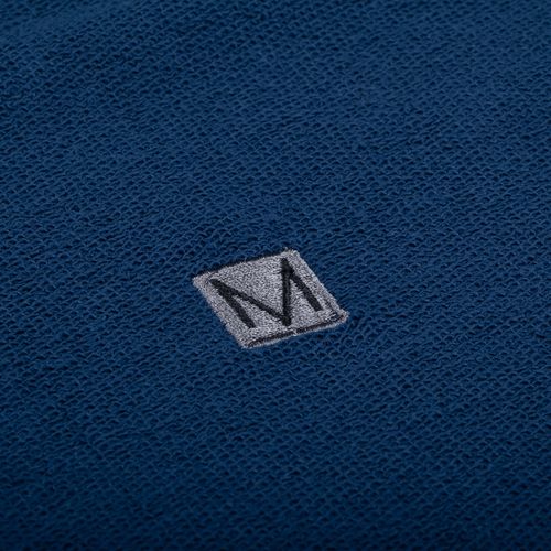 Свитшот оверсайз унисекс Vozduh, темно-синий