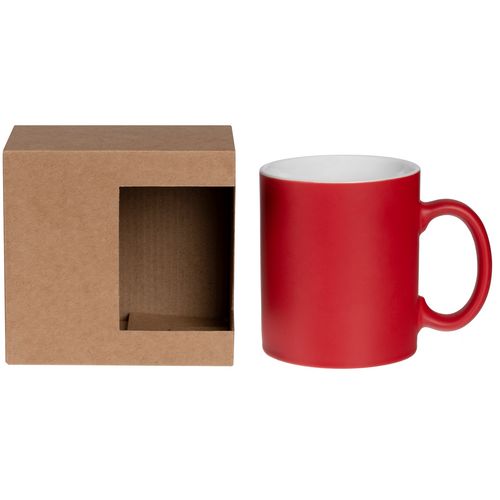 Коробка для кружки с окном Cupcase, крафт Коробка для кружки с окном Cupcase, крафт