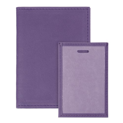 Чехол для пропуска Twill, фиолетовый Чехол для пропуска Twill, фиолетовый
