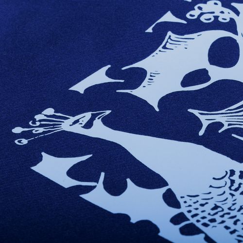 Холщовая сумка Avoska, темно-синяя (navy)